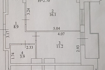 Продам 1-кімнатну квартиру в новобудові, Одесская, Код: 789069/1
