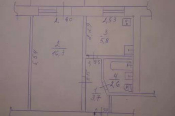 Продам 1-кімнатну квартиру, Аэропорт, Код: 794402/2