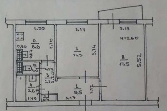 Продам 2-х кімнатну квартиру, Павлово поле, Код: 796407/1