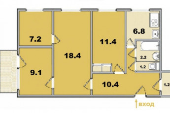 Продам 4-х кімнатну квартиру, Алексеевка, Победа метро, Код: 796417/1