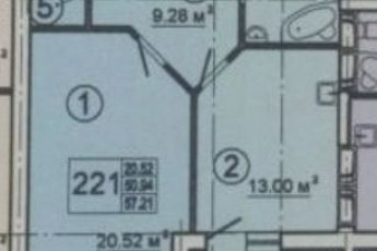 Продам 1-кімнатну квартиру в новобудові, Центр, Код: 796446/1
