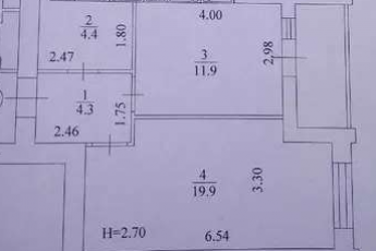 Продам 1-кімнатну квартиру в новобудові, ХТЗ, Пролетарская метро (Индустриальная), Код: 796544/1