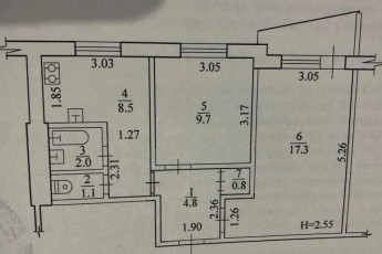 Продам 2-х кімнатну квартиру, Павлово поле, Код: 796567/1