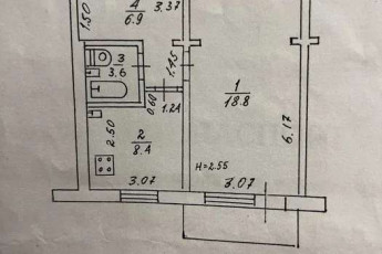 Продам 1-кімнатну квартиру, Салтовский, Завод им. Малышева метро, Код: 796812/1