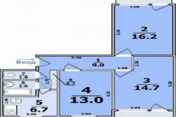 Продам 3-х кімнатну квартиру, Салтовка, Код: 796905/1