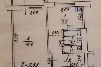 Продам 1-кімнатну квартиру, Алексеевка, Код: 797348/2