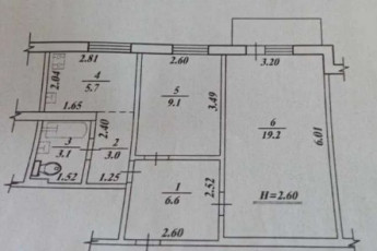 Продам 2-х кімнатну квартиру, Одесская, Код: 798876/2