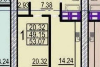 Продам 1-кімнатну квартиру в новобудові, Центр, Госпром метро, Код: 799094/1