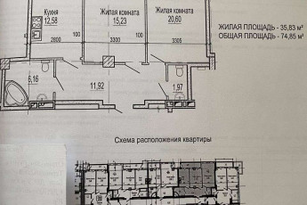 Продам 2-х кімнатну квартиру в новобудові, Центр, Госпром метро, Код: 799919/1