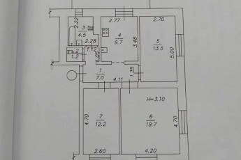 Продам 3-х кімнатну квартиру, Аэропорт, Код: 800358/1