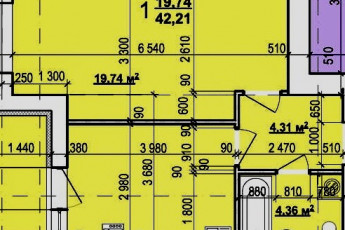 Продам 1-кімнатну квартиру в новобудові, Гагарина проспект, Код: 800614/8