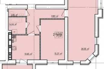 Продам 2-х кімнатну квартиру, Гагарина проспект, Проспект Гагарина метро, Код: 800934/1