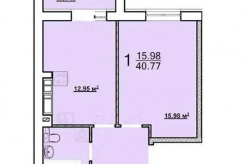 Продам 1-кімнатну квартиру в новобудові, ХТЗ, Масельского метро, Код: 801100/1