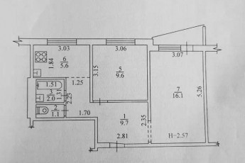 Продам 2-х кімнатну квартиру, Рогань, Код: 801432/1