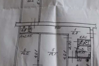 Сдам 3-х кімнатну квартиру, Пятихатки, Код: 801442/1