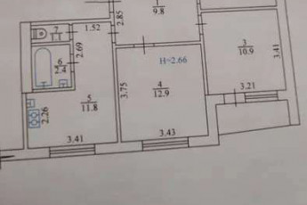 Продам 3-х кімнатну квартиру, Жуковского, Код: 802044/1