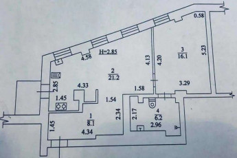 Продам 2-х кімнатну квартиру в новобудові, Центр, Площадь Конституции метро (Советская), Код: 802245/1