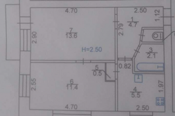 Продам 2-х кімнатну квартиру, ХТЗ, Масельского метро, Код: 802365/1