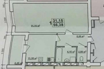 Продам 1-кімнатну квартиру, Алексеевка, Код: 802606/1