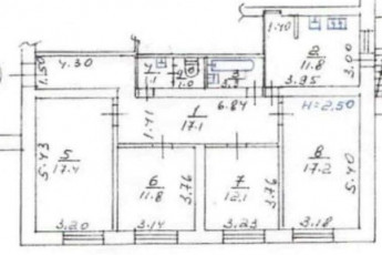 Продам 4-х кімнатну квартиру, Павлово поле, 23 Августа метро, Код: 802713/1