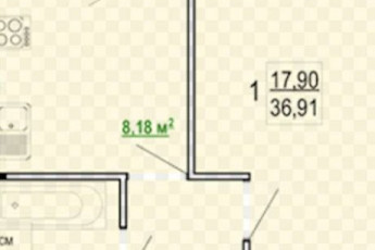 Продам 1-кімнатну квартиру в новобудові, Журавлевка, Киевская метро, Код: 802723/1
