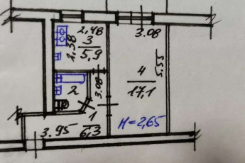 Продам 1-кімнатну квартиру, Павлово поле, Ботанический сад метро, Код: 803231/1