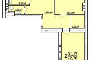 Продам 2-х кімнатну квартиру в новобудові, Новые дома, Маршала Жукова метро (Дворец спорта), Код: 803428/1
