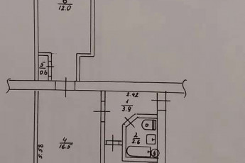 Продам 2-х кімнатну квартиру, Аэропорт, Код: 803829/1