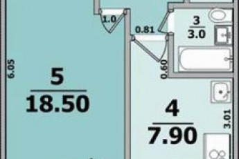 Продам 1-кімнатну квартиру, Северная Салтовка, Северная Салтовка 3, Код: 804251/1