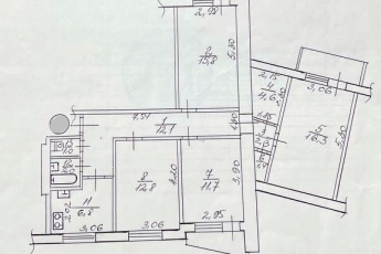 Продам 4-х кімнатну квартиру, Гагарина проспект, Код: 804343/6