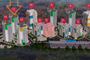 Продам 1-кімнатну квартиру в новобудові, Гагарина проспект, Проспект Гагарина метро, Код: 805185/1