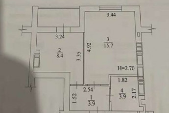 Продам 2-х кімнатну квартиру в новобудові, Журавлевка, Код: 805321/1