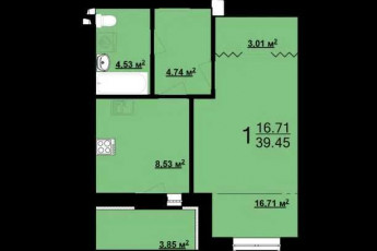 Продам 1-кімнатну квартиру в новобудові, ХТЗ, Масельского метро, Код: 807584/1