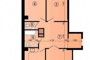 Продам 3-х кімнатну квартиру в новобудові, Северная Салтовка, Меридиан ЖК, Код: 807661/3