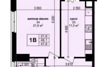 Продам 1-кімнатну квартиру в новобудові, Гагарина проспект, Защитников Украины метро (Площадь Восстания), Код: 807661/5