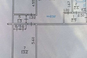 Продам 3-х кімнатну квартиру, ХТЗ, Код: 808128/1