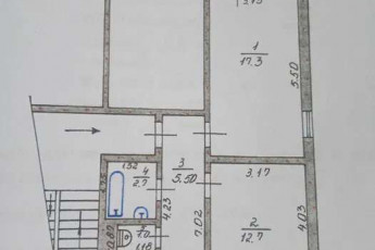 Продам 2-х кімнатну квартиру, Богодуховский р-н, Богодухов, Код: 808444/1