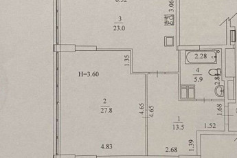 Продам 1-кімнатну квартиру в новобудові, Гагарина проспект, Проспект Гагарина метро, Код: 810058/1