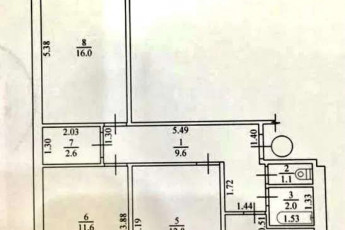 Продам 3-х кімнатну квартиру, Холодная Гора, Холодная Гора метро, Код: 810407/1