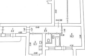 Продам 3-х кімнатну квартиру, Салтовка, Код: 811354/61