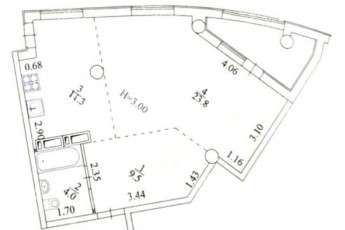 Продам 1-кімнатну квартиру, Гагарина проспект, Код: 811354/62