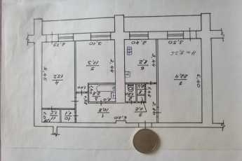 Продам 3-х кімнатну квартиру, Гагарина проспект, Код: 811688/1