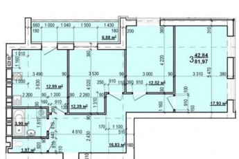 Продам 3-х кімнатну квартиру в новобудові, ХТЗ, ХТЗ метро, Код: 812096/1