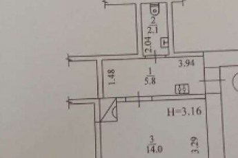 Продам 1-кімнатну квартиру, Завод Шевченко, Код: 813373/1