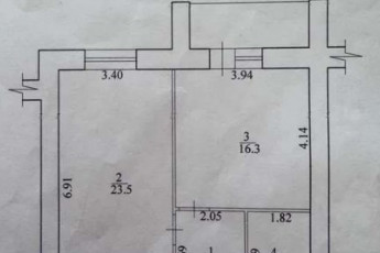 Продам 1-кімнатну квартиру в новобудові, Гагарина проспект, Проспект Гагарина метро, Код: 813869/1