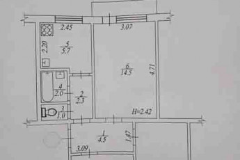 Продам 3-х кімнатну квартиру, ХТЗ, Пролетарская метро (Индустриальная), Код: 814611/1