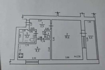 Продам 1-кімнатну квартиру, Дергачевский р-н, Пересечное (Дергачевский р-н), Код: 815338/1