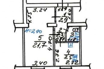Продам 1-кімнатну квартиру, Салтовский, Турбоатом метро (Салтовский), Код: 815599/1
