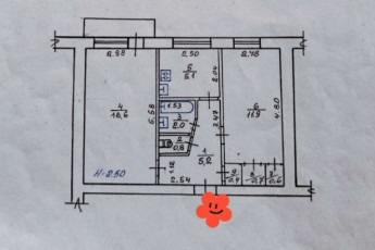 Продам 2-х кімнатну квартиру, Аэропорт, Код: 815802/1