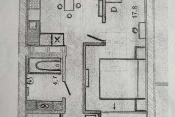 Продам 1-кімнатну квартиру в новобудові, Салтовка, Код: 815865/1